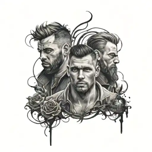 Brotherhood tattoo design idea