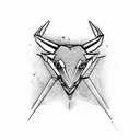 lamborghini tattoo design idea
