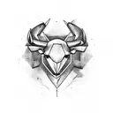 lamborghini tattoo design idea