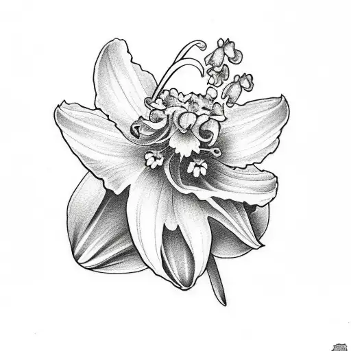 Marigold and Daffodil Flower Tattoo | Daffodil flower tattoos, Flower tattoo,  Daffodil tattoo