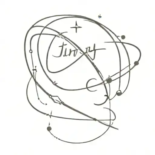 to infinity and beyond tattoo design idea