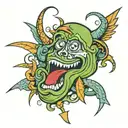 hip hop  tattoo design idea