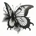 butterfly effect tattoo design idea