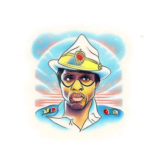 Scarface movie, with the quote the world is yours and make it masculine and also something to do with god tattoo design idea