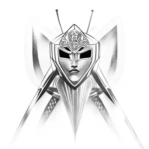 power ranger tattoo design idea