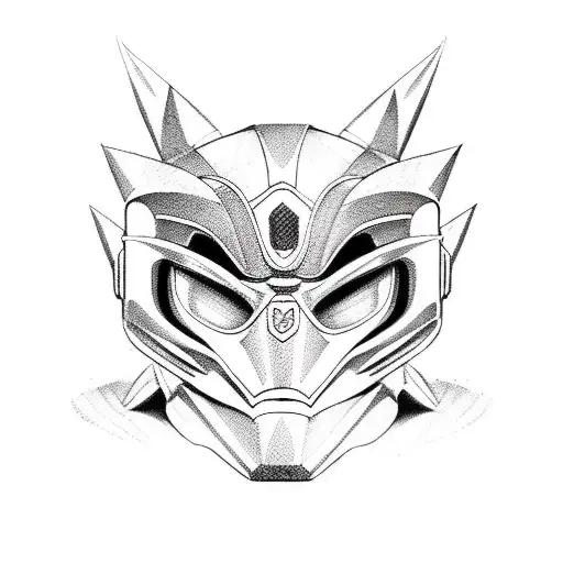 power ranger tattoo design idea