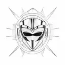 power ranger tattoo design idea