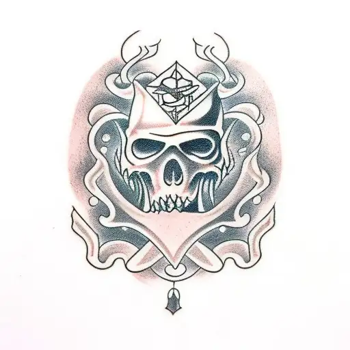 sinister nordic tattoo design idea