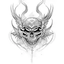 sinister nordic tattoo design idea