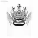 King's Crown tattoo design idea