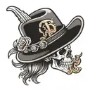 Brooklyn Dodgers Hat tattoo design idea