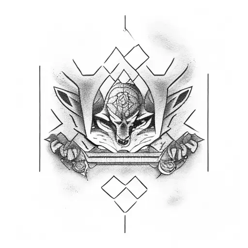 Poker and BJJ tattoo design idea