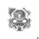 doom eternal tattoo design idea