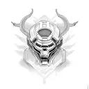 doom eternal tattoo design idea