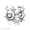 Bacchus tattoo design idea