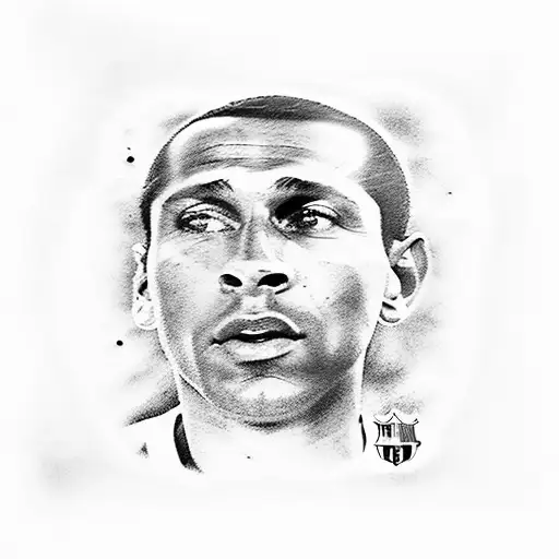 Pelé, Maradona, Ronaldinho, Ronaldo, Zidane, Riquelme, messi, cristiano ronaldo  tattoo design idea