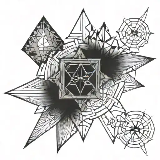 spell fantasy tattoo design idea