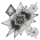spell fantasy tattoo design idea