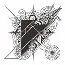 spell fantasy tattoo design idea
