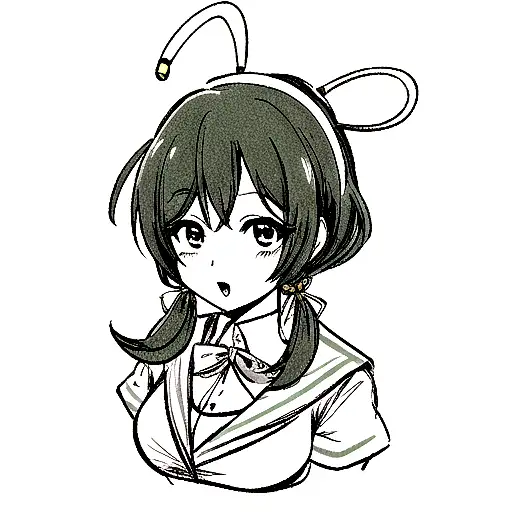 makima waifu tattoo design idea