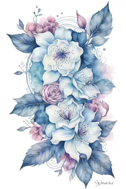 wisdom, suffering in silence I rise tattoo design idea