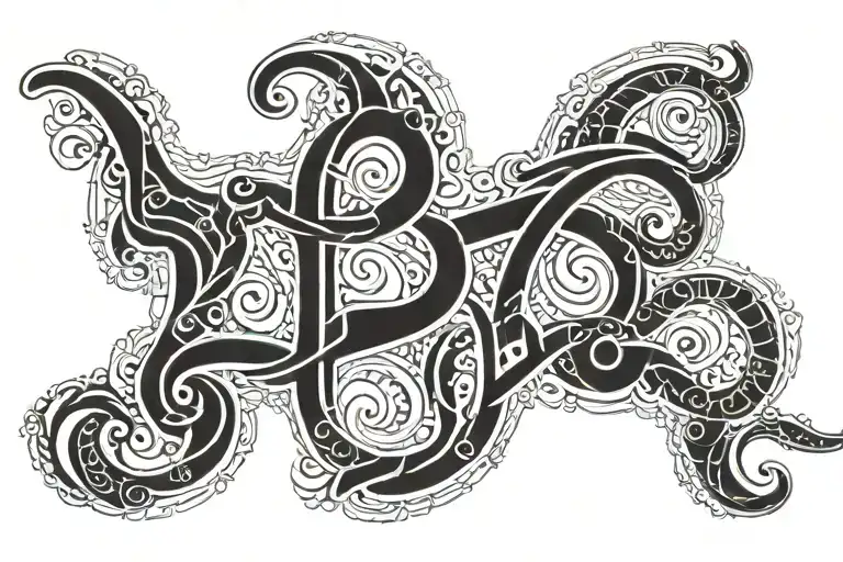 tamil letters tattoo design idea