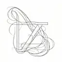 Letters M G N tattoo design idea