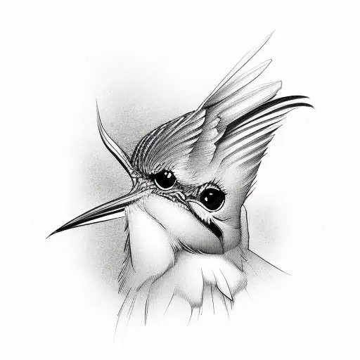 mockingbird  tattoo design idea