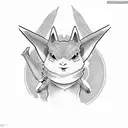 patamon digimon tattoo design idea