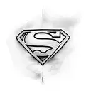 Superman tattoo design idea