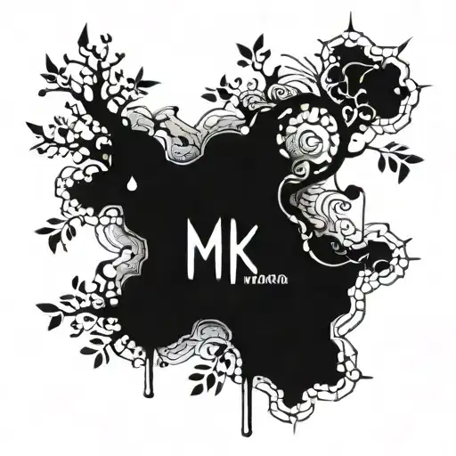 Micro-realism, words like fortitude and dedication tattoo design idea