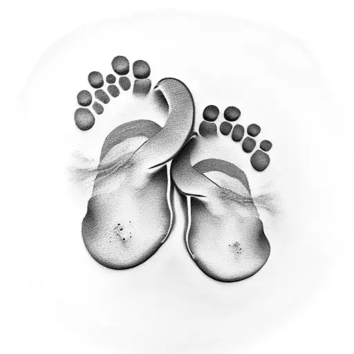 foot print tattoo designs｜TikTok Search