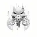 magic tattoo design idea