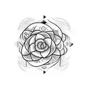 numbers 1901 in chicano style tattoo design idea