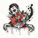 Anonymous tattoo design idea