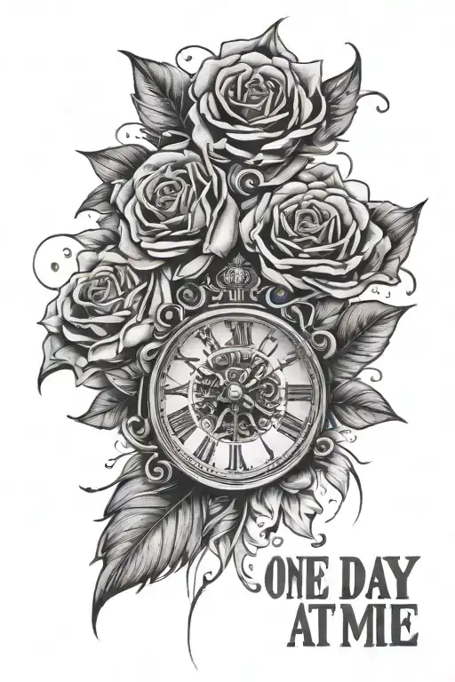 74+ One Day At A Time Tattoo Ideas - BlackInk AI