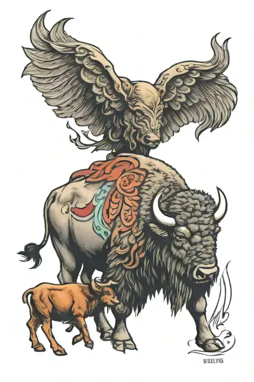 Buffalo bills standing Buffalo tattoo with 716 tattoo design idea