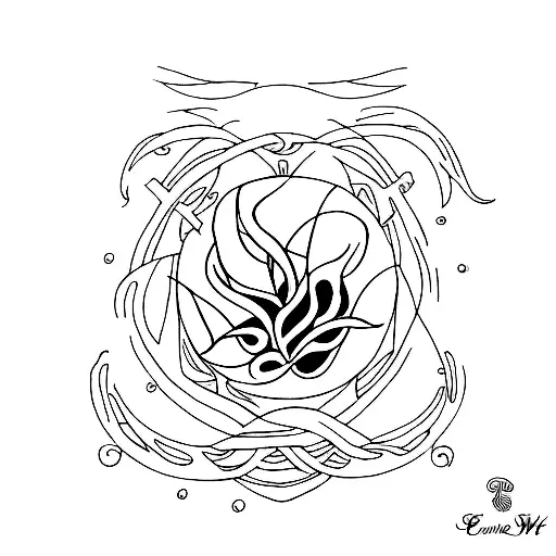 a tattoo representing my daughter Evelyn Wynter Swart symbolic of the gift of life persisting in the darkest winter tattoo design idea