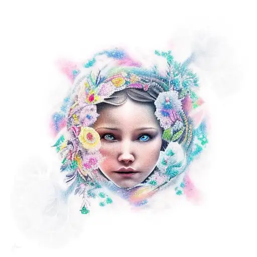 a tattoo representing my daughter Evelyn Wynter Swart symbolic of the gift of life persisting in the darkest winter tattoo design idea