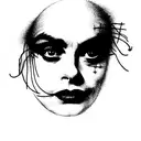 Helena Bonham Carter as Bellatrix Lestrange  tattoo design idea
