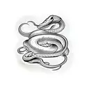 Snake wrapped around a sword tattoo design idea