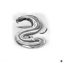 anaconda  tattoo design idea