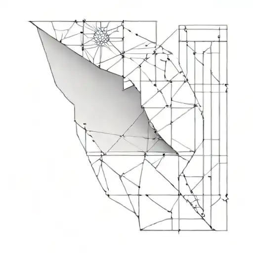 patchwork sleeve tattoo design idea