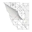 patchwork sleeve tattoo design idea