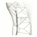 patchwork sleeve tattoo design idea