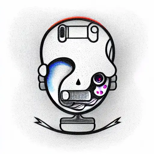 hacker tattoo design idea