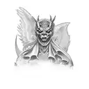 devil fighting angel  tattoo design idea