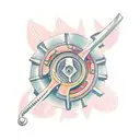 adjustable wrench tattoo design idea