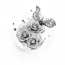 Rosalia Motomami tattoo design idea
