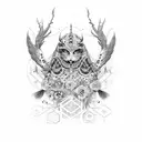 Rosalia Motomami tattoo design idea